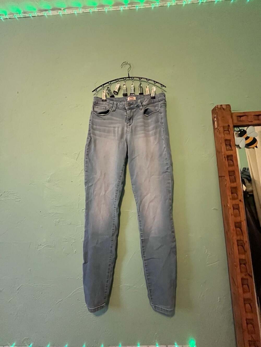 Lei Skinny Jeans Size 11 Regular Light Wash Stretch